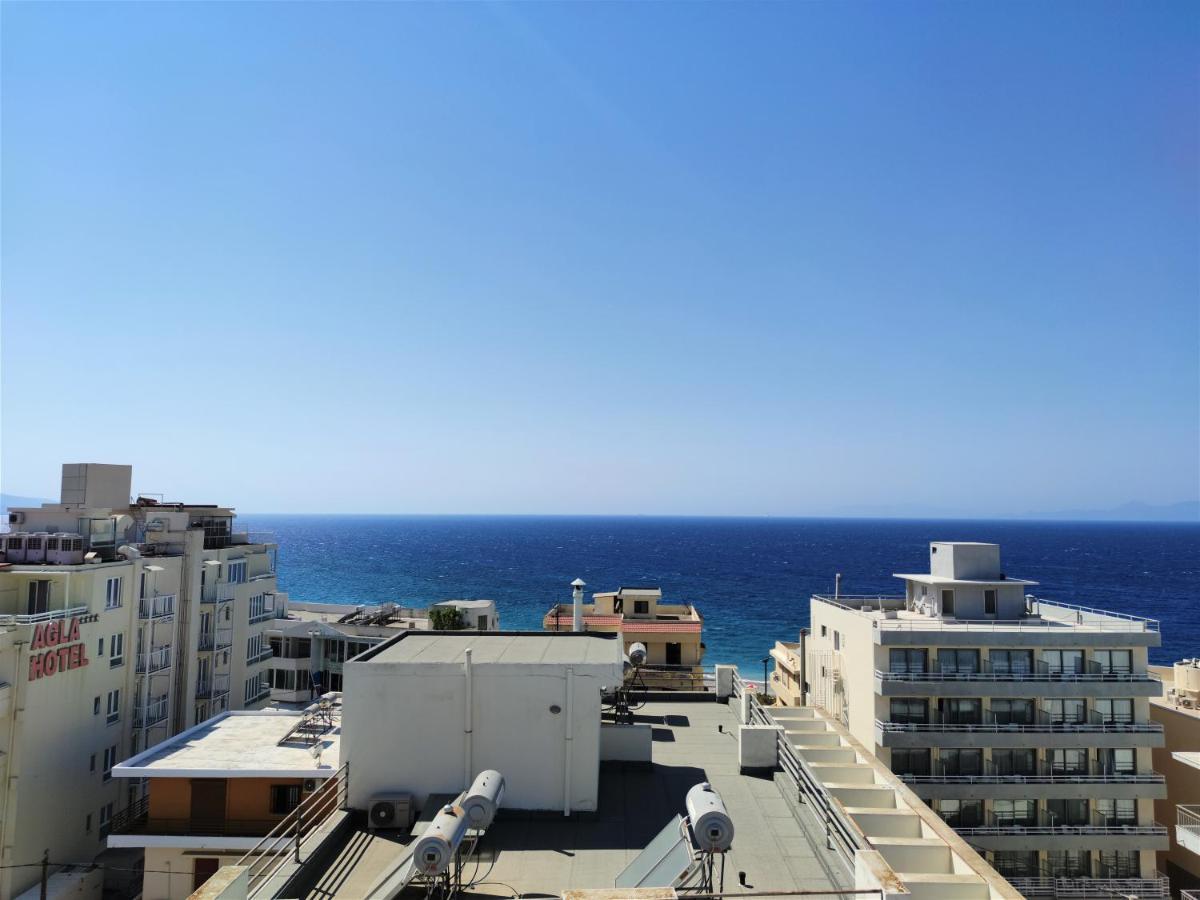 7. Luxurious Sea View Rooftop Suite In The Center! Rhodes City Exterior foto